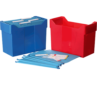 Cajetn de archivo sostenible para carpetas colgantes Archibox