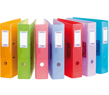 Archivador reutilizable con mecanismo extrable Archirrado